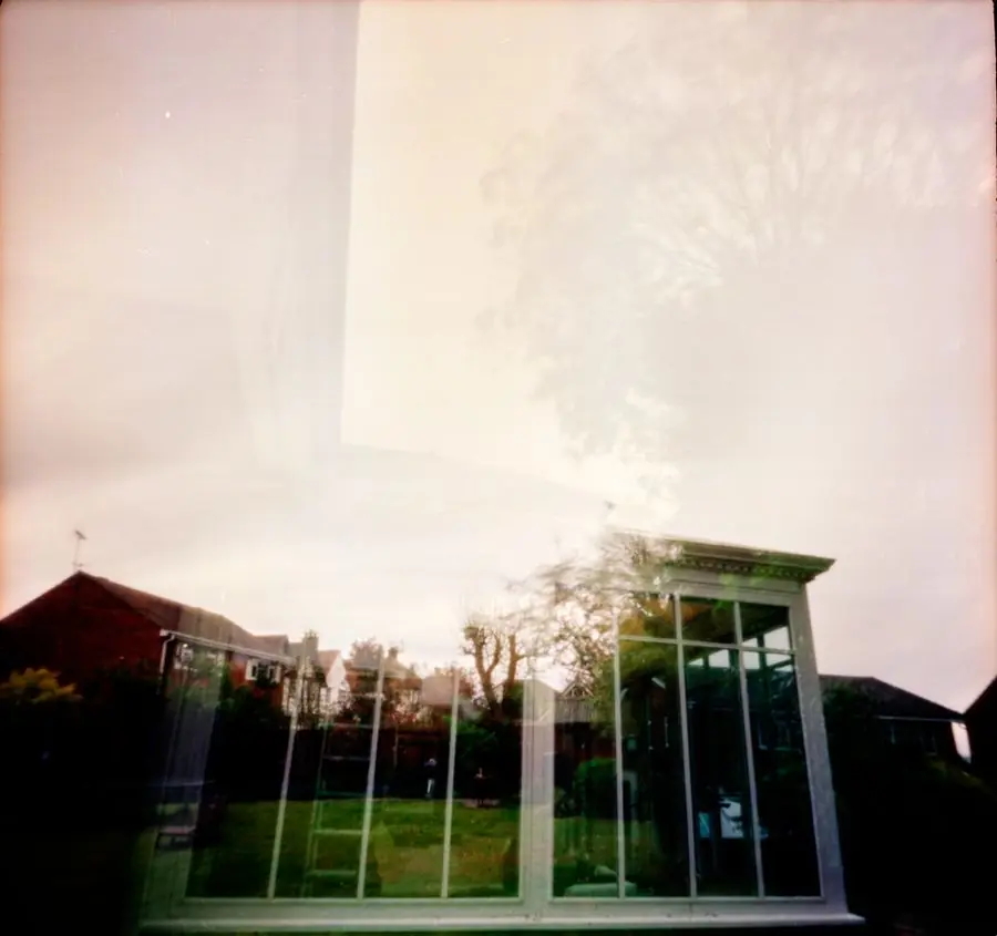 Modern house with large double-glazed windows - full window replacement with double glazing