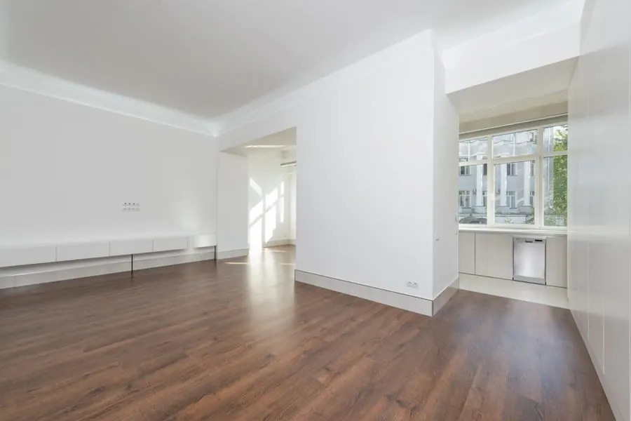 Empty rental property between tenancies ready for window replacement in Exeter