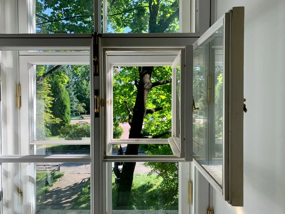 Sunlight through a newly installed double glazed window in Exeter